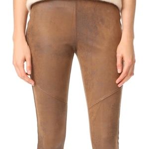 Free people Vegan Suede leggings